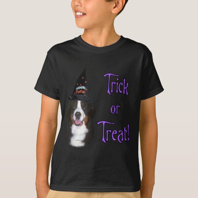 Bernese Mountain Hund Trick Tee (Framsida)