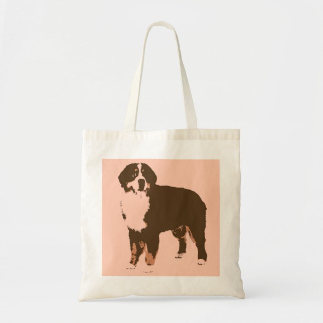 Bernese Mountain hund Tygkasse (Framsidan)