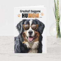Bernese Mountain Hund Underbarare HuMOM Mors dag