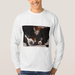 Bernese Mountain Hundar Head to Head ManarS_Shirt Tee Shirt