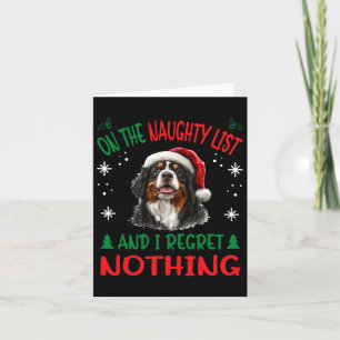 Bernese Mountain jul Hund aveln Designar Uni-a Kort