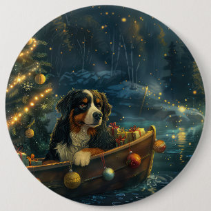 Bernese Mountain jul jul Festive Voyage Knapp
