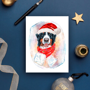 Bernese Mountain julklappar för hundälskare Helg Vykort