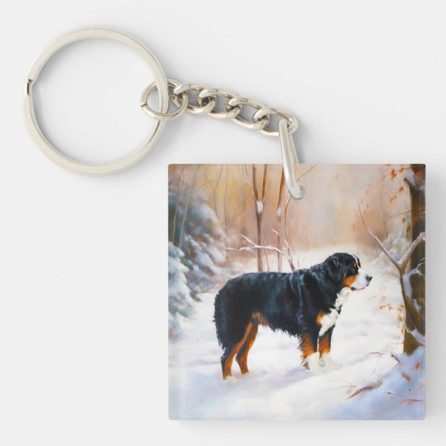 Bernese Mountain Let It Snow Jul  (Framsidan)