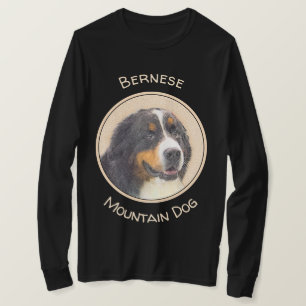 Bernese Mountain-målning - Original Hund Art T Shirt