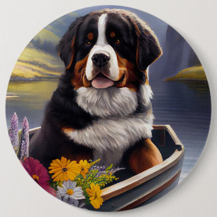 Bernese Mountain på Paddle: En Scenia Äventyr Knapp