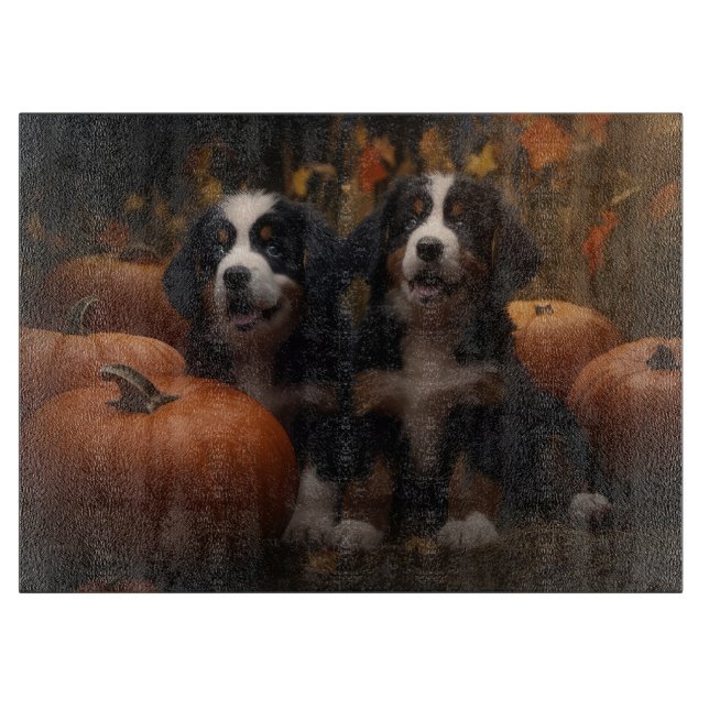 Bernese Mountain Puppy Autumn Delight Pumpkin (Framsidan)