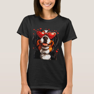 Bernese Mountain Söt Berner Hundälskare Alla Hjärt T Shirt