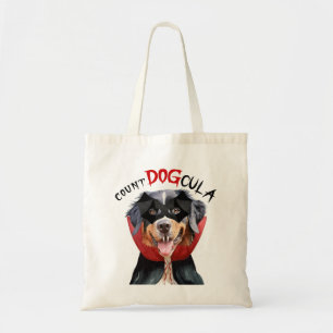 Bernese Mountiain Vampire Hund Bus eller godis Tygkasse