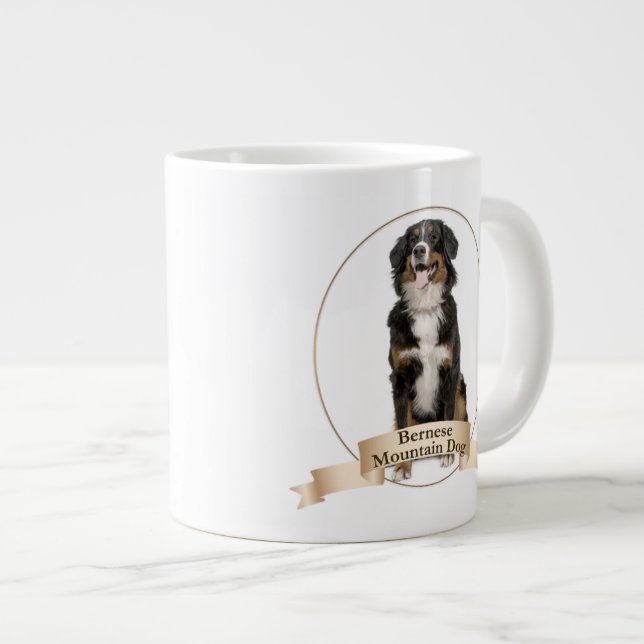 Bernese Mt. Hund Jumbo Mugg (Framsida höger)