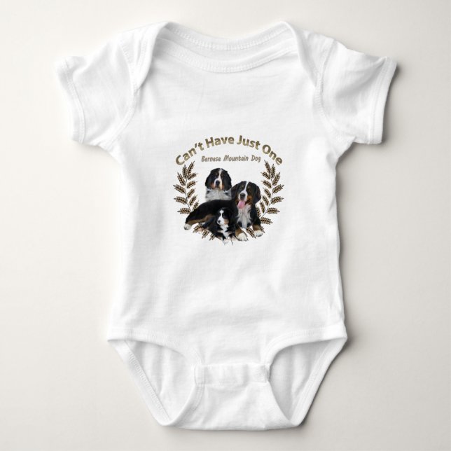 Bernese Mt. Hund kan inte ha bara en T-shirt (Framsida)