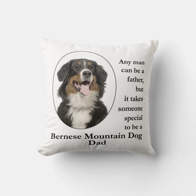 Bernese Mt. hundpappa Kudde (Framsida)