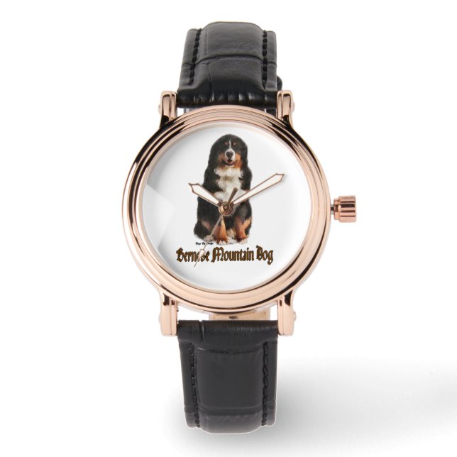 Bernese Mtn Hund Armbandsur (Framsida)