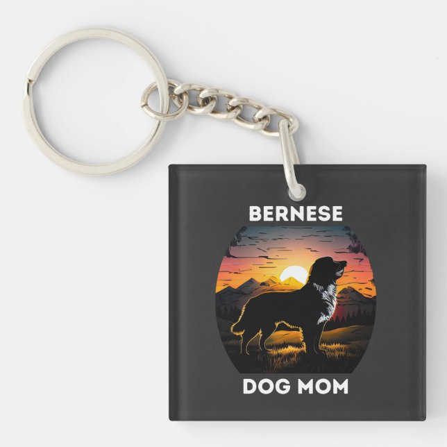 Bernese och Stigning Sol för Bernese Hund Mamma (Framsidan)