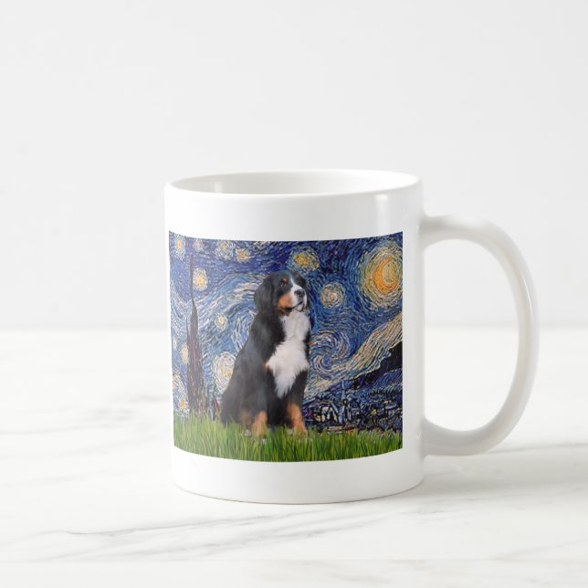 Bernese - Stjärnkväll Kaffemugg (Höger)