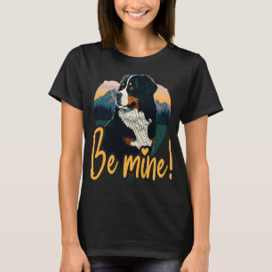 Bernesemountaindog med örter Hund Kärlek för valen T Shirt