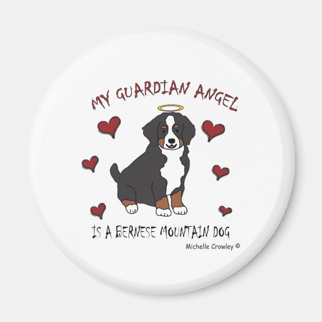BerneseMtnDog Magnet (Framsidan)