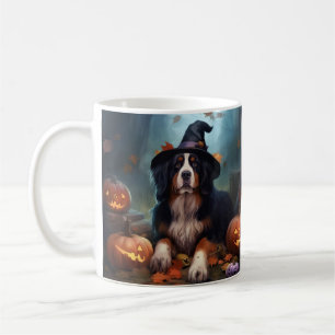 Bernesiska Bergs Pumpa Halloween Skräckinjagande Kaffemugg