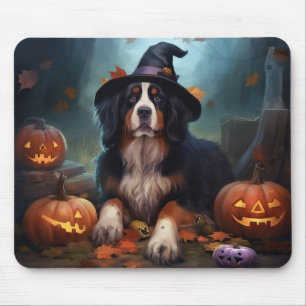Bernesiska Bergs Pumpafest Halloween Skräcklig Musmatta