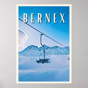 Bernex Station de ski Poster