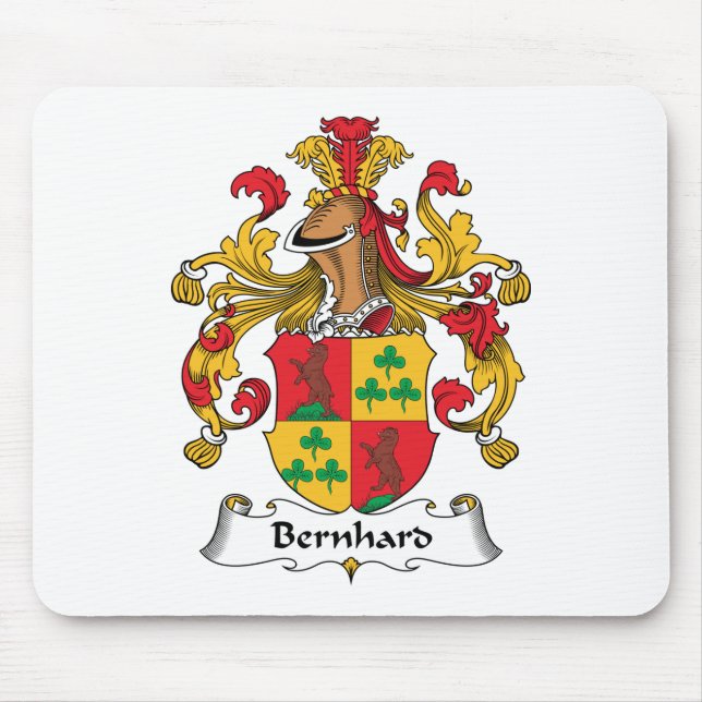 Bernhard familjvapensköld musmatta (Framsidan)