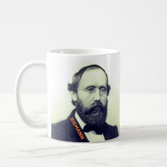 Bernhard Riemann Kaffemugg (Vänster)