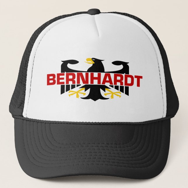 Bernhardt efternamn truckerkeps (Framsida)