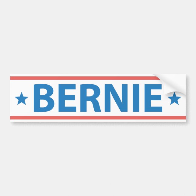 Bernie 2016 bildekal (Framsidan)