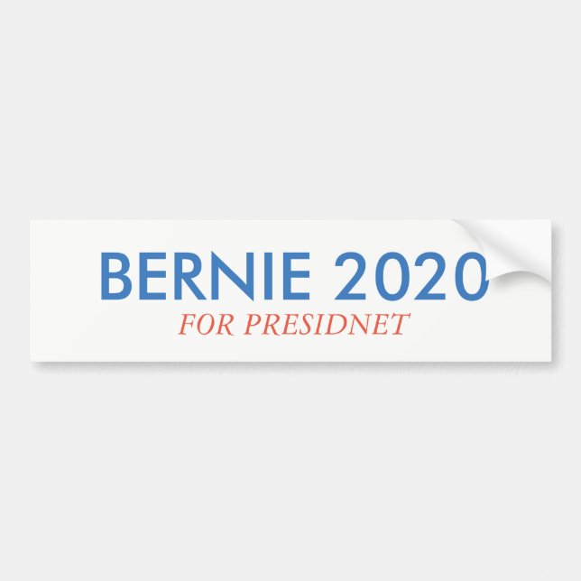 Bernie 2020 bildekal (Framsidan)