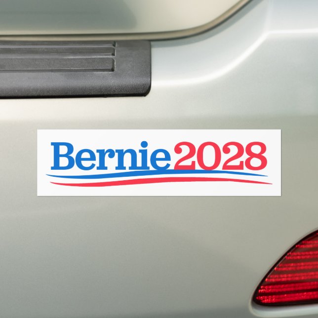 Bernie 2028 bildekal (På Bil)