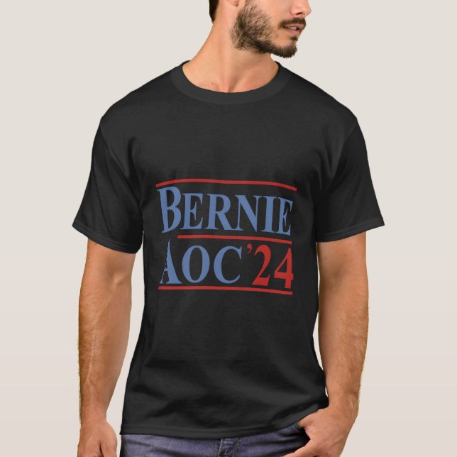 Bernie Aoc 2024 T Shirt (Framsida)
