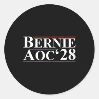 Bernie Aoc 2028 Bernie Sanders Alexandria Cortez P