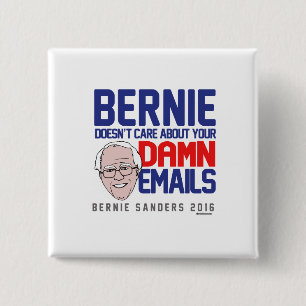 Bernie att bry sig inte om dina e-post knapp