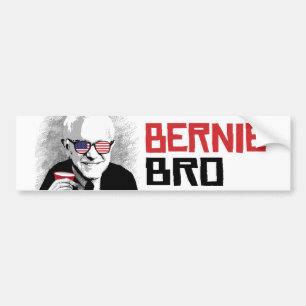 Bernie Bro - Bernie slipmaskiner - .png Bildekal