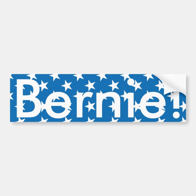 Bernie Bumper Sticker Bildekal (Framsidan)