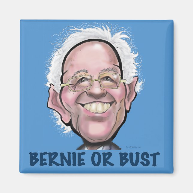 BERNIE ELLER BUST MAGNET (Framsidan)