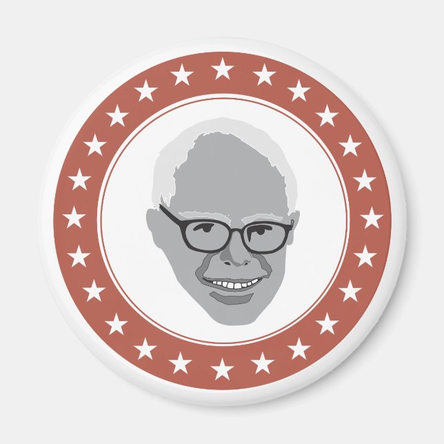 Bernie 'Feel the Bern' Sanders' Magnet (Framsidan)