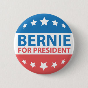 Bernie för president knapp