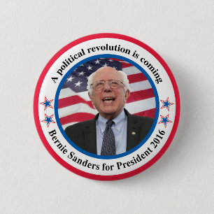 Bernie för president knapp