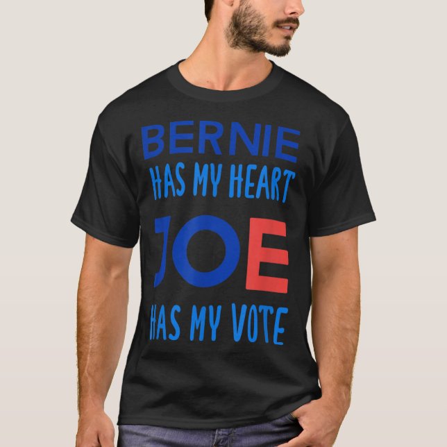 Bernie har mitt hjärta Shirt Funny Val 2002 T (Framsida)