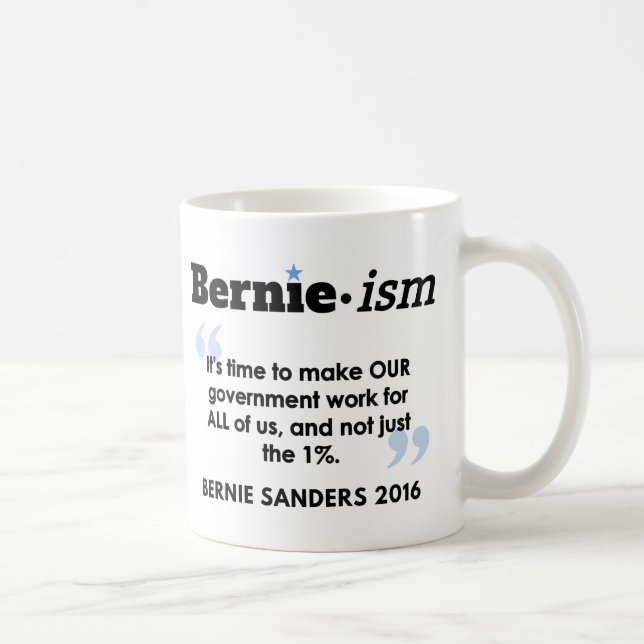 Bernie.ism-regering för alla kaffemugg (Höger)