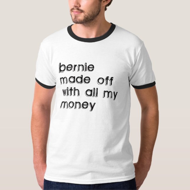 Bernie Madoff t-skjorta T Shirt (Framsida)