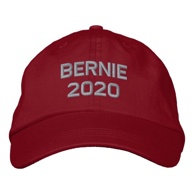 BERNIE SANDEERS FÖR PRESIDENT 2020 BRODERAD KEPS (Framsida)