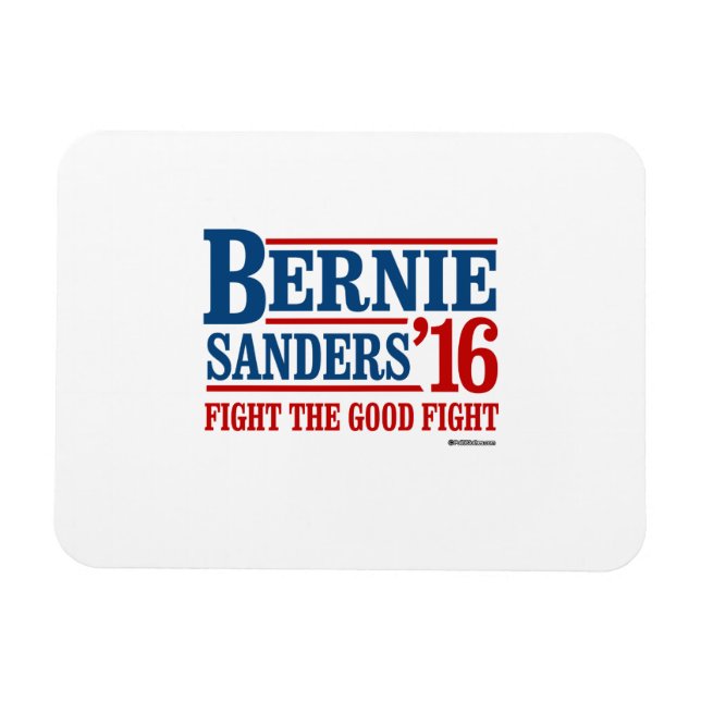Bernie Sanders 16 - Kamp mot Bra Fight Magnet (Horisontell)