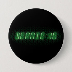Bernie Sanders 2016 Clock Knapp