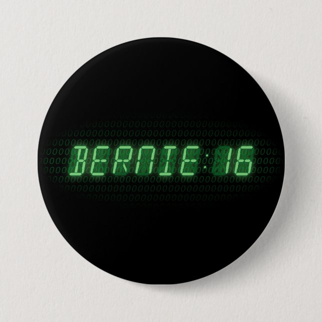 Bernie Sanders 2016 Clock Knapp (Framsida)