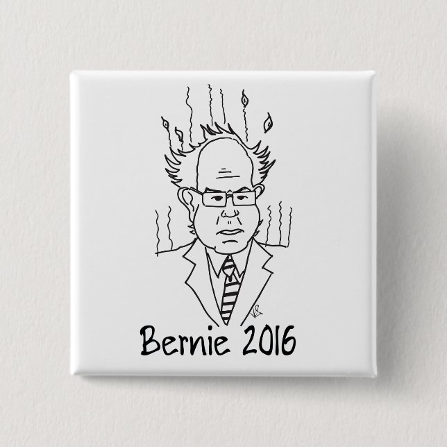 Bernie Sanders 2016 Knapp (Framsida)