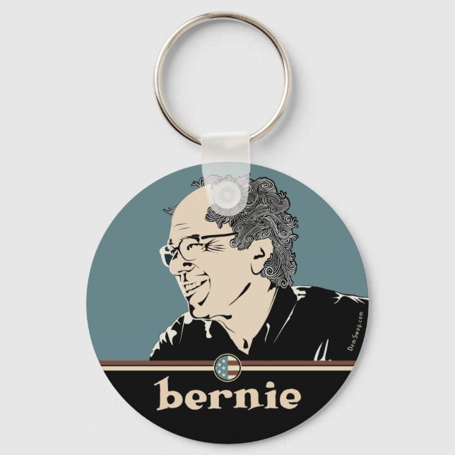 Bernie Sanders 2016 Nyckelring (Framsida)