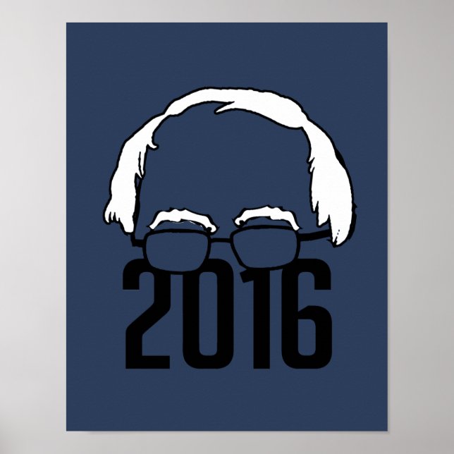 Bernie Sanders 2016 Poster (Framsidan)