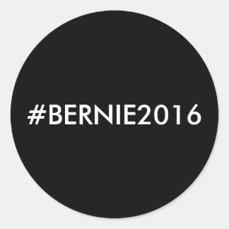 Bernie Sanders 2016 Promo Stickers Runt Klistermärke